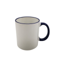 Китай поставщик Zibo Sublimation Mug Inner Color 11 унций белые бланки Sublimation Cup